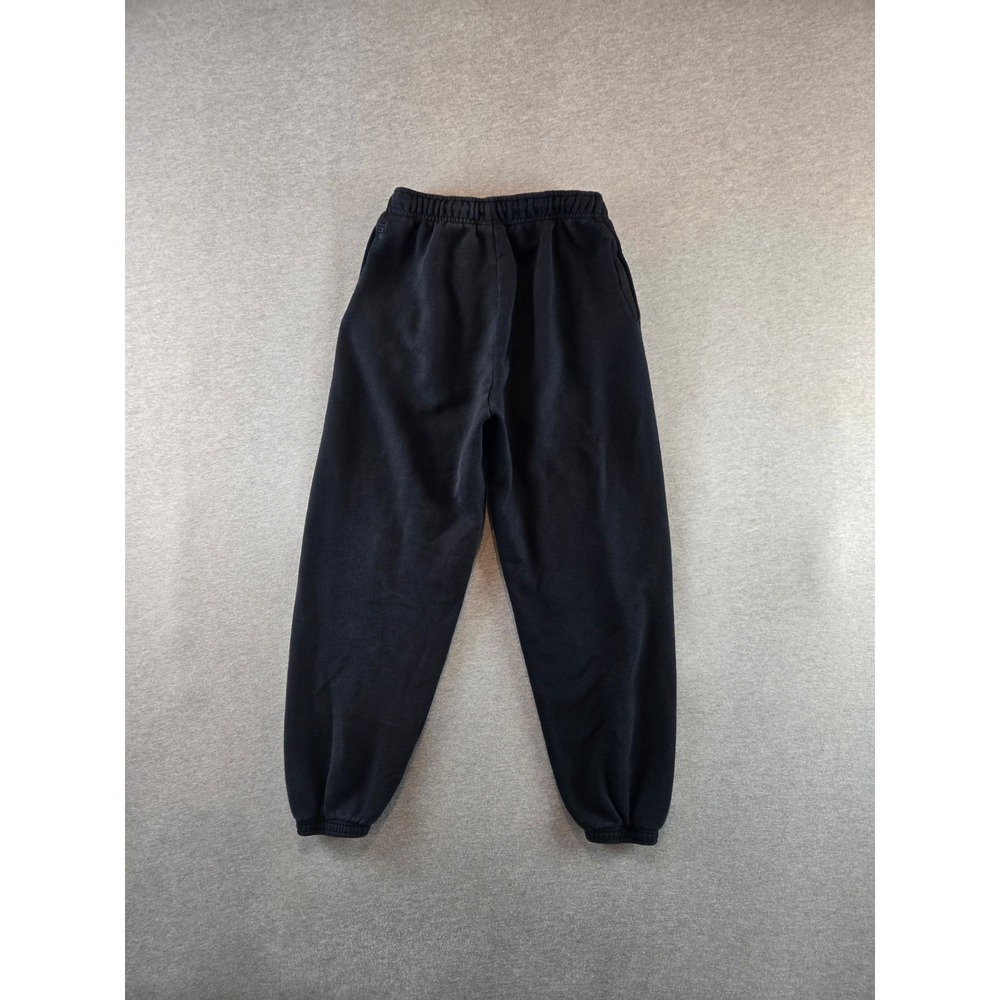 TNA Cozy Fleece Cargo Sweatpants Womens XS Black Mega Fit Joggers Stretch Baggy - Picture 8 of 9